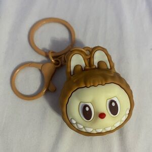 Labubu BagCharm Keychain Brown